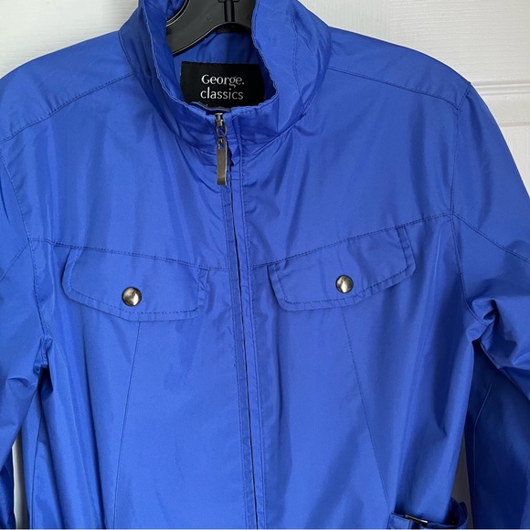 LIGHTWEIGHT BLUE JACKET BY GEORGE CLASSICS - Picture 3 of 12